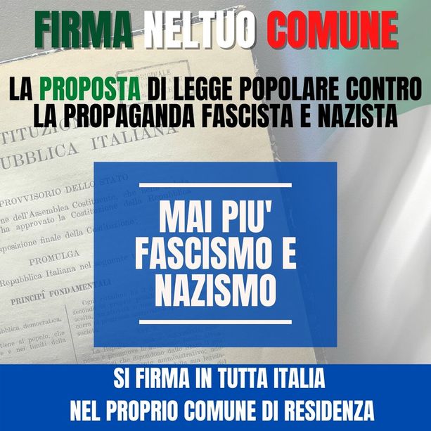 Legge antifascista Stazzema: anche in piazza dell’Olmo la raccolta firme per sostenerla