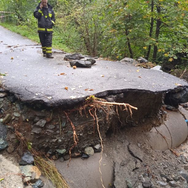 Rossiglione, danni per oltre un milione, la sindaca: "Toti? Dopo l'attacco non l'ho più sentito"