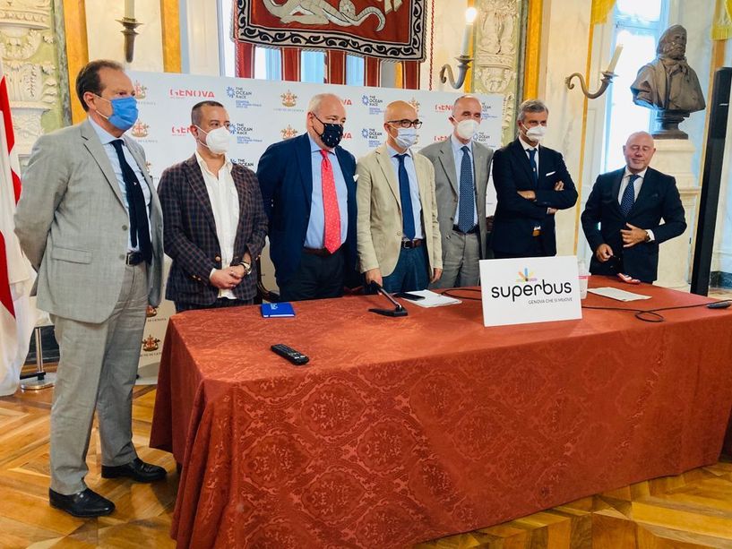 ‘Supèrbus’: un nome e una veste grafica ad hoc per il progetto degli assi di forza del trasporto pubblico locale genovese