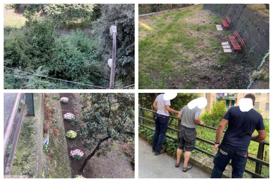 Un'odissea: i giardini del Fossato approdano in comune e il Municipio si attiva