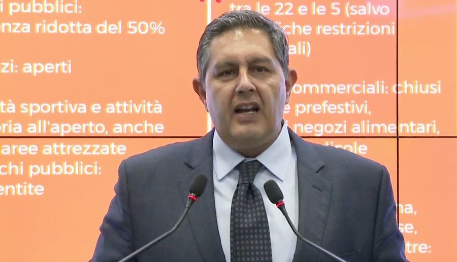 Coronavirus, Toti: &quot;Zona arancione in tutte le province, virus cresce in maniera omogenea&quot;