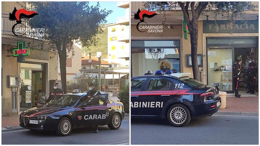 Arrestato dai Carabinieri il rapinatore seriale delle farmacie: i colpi messi a segno da Ospedaletti a Finale Ligure anche in monopattino