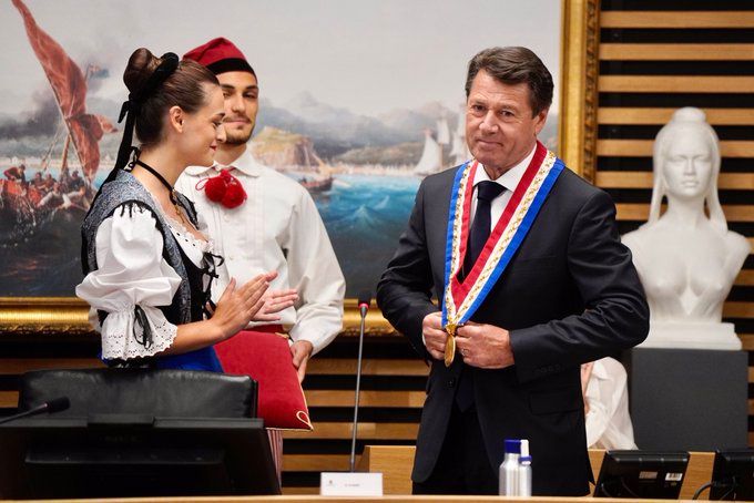 “Ho un obiettivo: rassembler”. Christian Estrosi rieletto Sindaco di Nizza (Foto e Video)