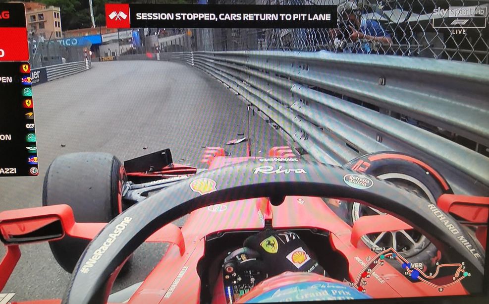 F1. A Monaco pole col "botto" per Charles Leclerc, che a casa sua torna davanti a tutti dopo un anno e mezzo