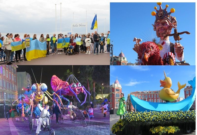 Nizza, il Carnevale  dà l’arrivederci al 2023 con la tristezza nel cuore