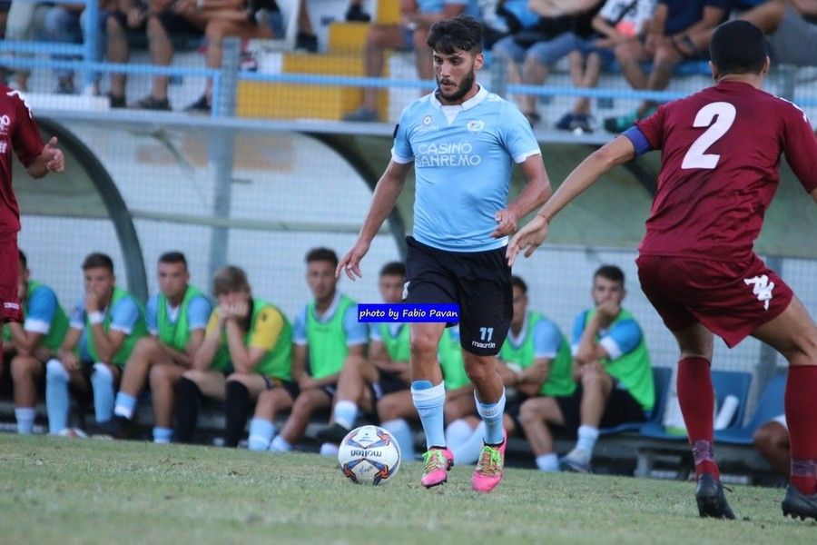 Calcio, Serie D. Giorgio Gagliardi resta alla Sanremese: &quot;Il progetto centrale che la società ha su di me mi ha convinto a restare&quot;