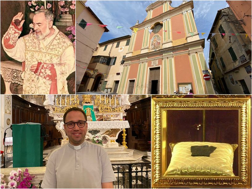 Sanremo: Coldirodi si prepara per l’arrivo delle reliquie di Padre Pio, don Filippo “Presenza benefica che ha donato sollievo a tante persone” (Video)