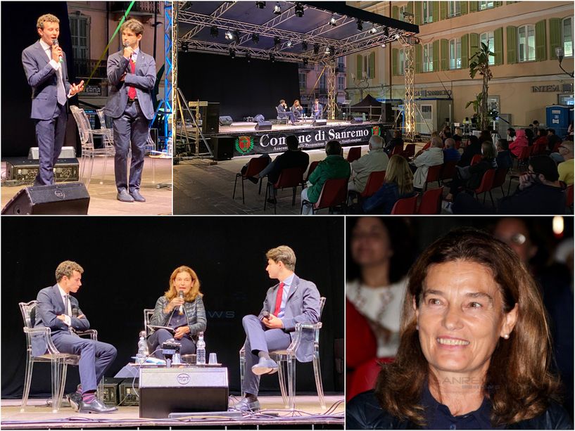 Sanremo: l’ex sottosegretario all’Istruzione Elena Ugolini ospite alla Settimana del Cassini “Qui ho trovato il cuore della scuola” (Foto e Video)