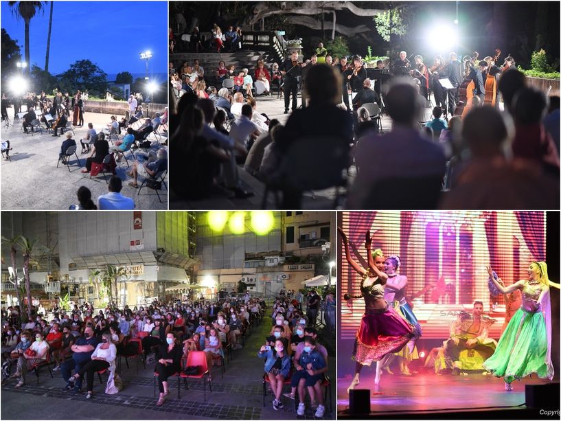 L'Italia vola in semifinale e 'vincono' anche le manifestazioni di Sanremo con il tutto esaurito: buona la prima per piazza Borea d'Olmo (Foto)