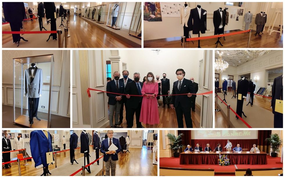 Sanremo: ecco com'era il Festival della sartoria maschile, Battistotti "Stiamo pensando a riportarlo al Casinò (Foto e Video) Sanremo: ecco com'era il Festival della sartoria maschile, Battistotti "Stiamo pensando a riportarlo al Casinò (Foto e Video)