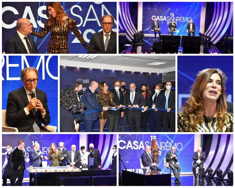Con il taglio del nastro di 'Casa Sanremo' si apre la settimana del 72° Festival della Canzone Italiana (Foto e Video)