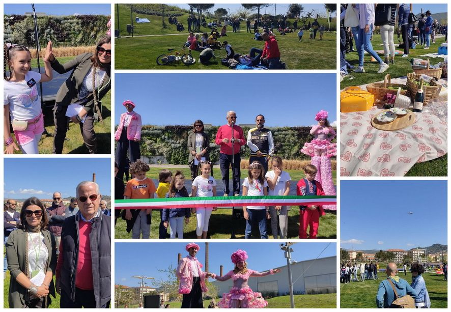 Imperia, Pasquetta al parco urbano totalmente riqualificato. Scajola: &quot;Vogliamo dare un'occasione di incontro&quot; (Foto e Video)