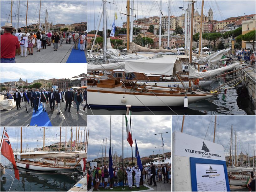 Imperia in festa per Vele d'Epoca, cerimonia di inaugurazione. Scajola: “Edizione di svolta dopo mesi drammatici, una scommessa verso il futuro” (Foto e Video)