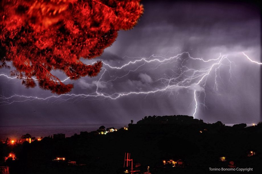 Maltempo sul ponente: piogge, temporali e grandine nella notte. Per fortuna pochi i danni, tutti i dati (Foto)