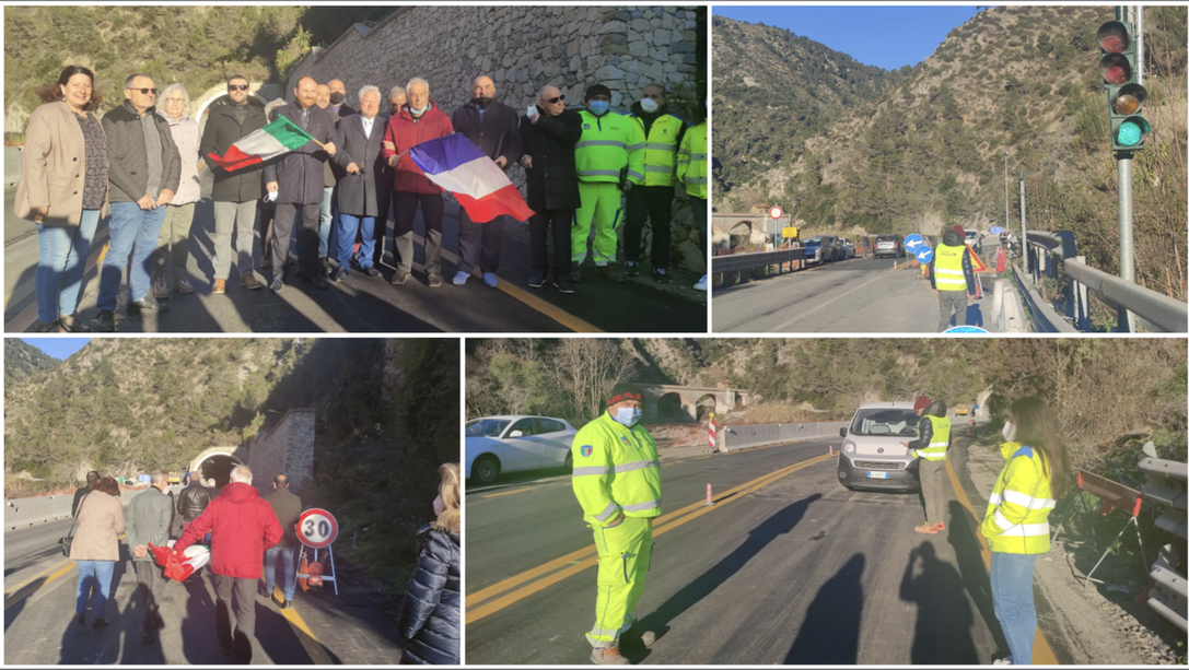 Riapre di giorno la SS20 tra Trucco e Airole, Scullino &quot;Ci sono voluti 4 anni, più che giornata storica è di preoccupazione&quot;