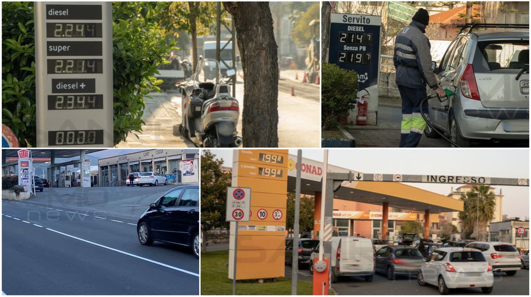 Guerra Russia-Ucraina e rincari alla pompa di benzina, anche in provincia di Imperia è caccia al prezzo più basso