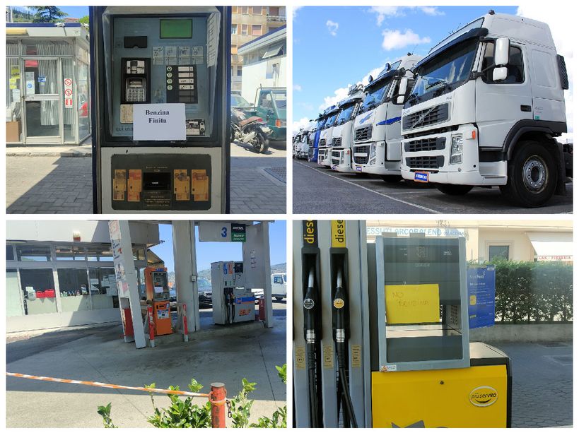 Manca la benzina, panico a Imperia: solo una anticipazione di quello che potrebbe accadere il 18 luglio col blocco dei trasporti