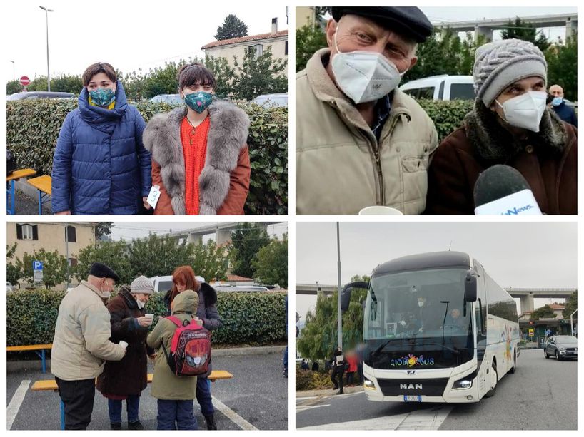 Imperia, le drammatiche testimonianze dei profughi ucraini: "I russi ci sparavano addosso dai carri armati, le nostre case ridotte in cenere. Grazie Italia per averci accolto" (video)