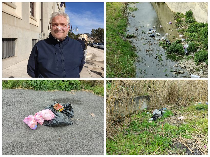 Imperia, getta i rifiuti nel torrente Caramagna e va via: donna incastrata dalla telecamera multa di 450 euro (foto)