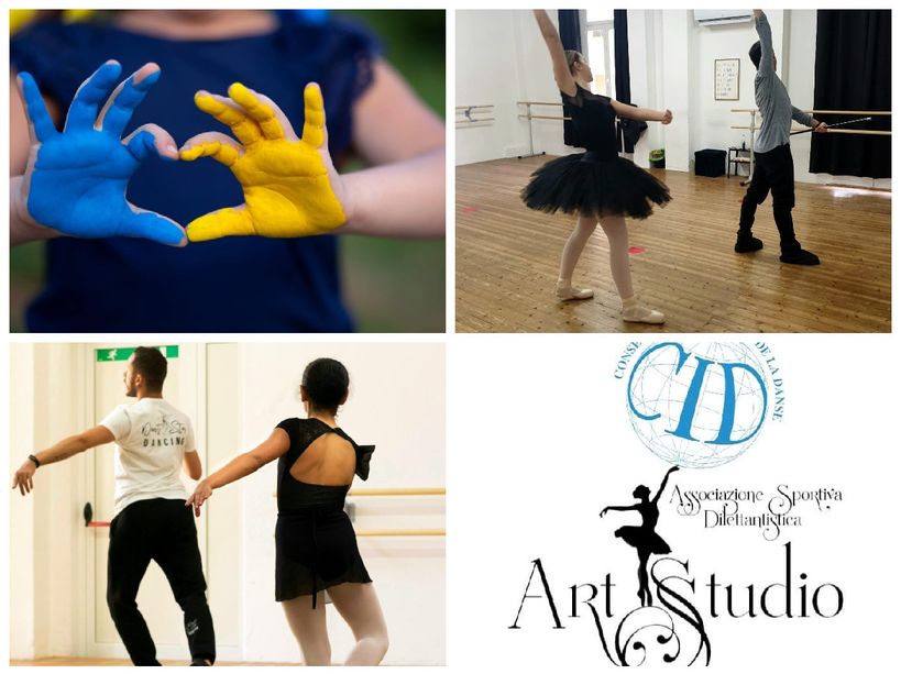 Imperia, l’Arts Studio offre alle ragazze e ai giovani ucraini corsi gratuiti di danza. Il presidente Semeraro: “Sperando di poter regalare un po’ di leggerezza”