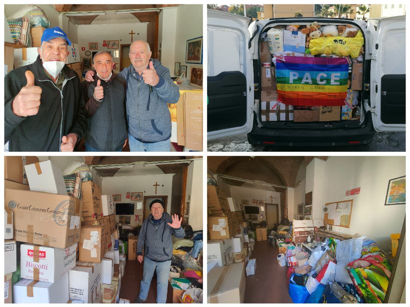 Guerra in Ucraina, le bombe fermano il carico di aiuti degli ‘Amici di Caramagna’. Chisci: “Stiamo cercando un trasporto alternativo"