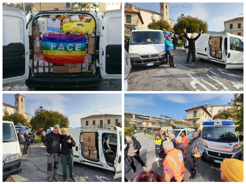 Guerra in Ucraina, partiti da San Bartolomeo al Mare i convogli umanitari: raccolta promossa dal dottor Antonello Martini (foto)