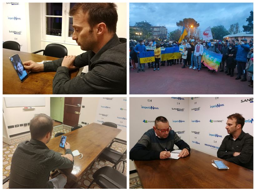 Imperia si mobilita per aiutare i profughi ucraini, la testimonianza di Roberto: "Sono pronto ad andare in Polonia, ma è impossibile far uscire i nostri cari da Kiev e avvicinarsi al confine"