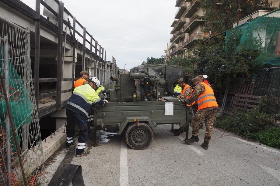 Arma di Taggia: Park 24, dalla prossima settimana via allo svuotamento del piano allagato