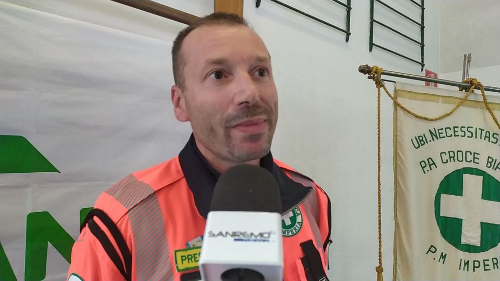 Imperia: lo sfogo del presidente della Croce Bianca: &quot;Pubbliche assistenze abbandonate dal governo&quot; (video)