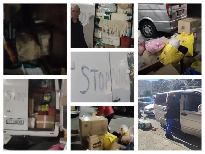 Stop war, il furgoncino pacifista partito da Genova è arrivato in Ucraina (Foto e Video)