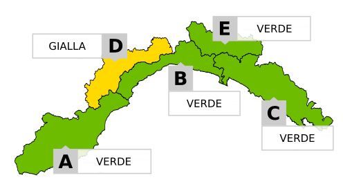 Maltempo, allerta gialla per neve in Val Bormida: le previsioni per le prossime ore