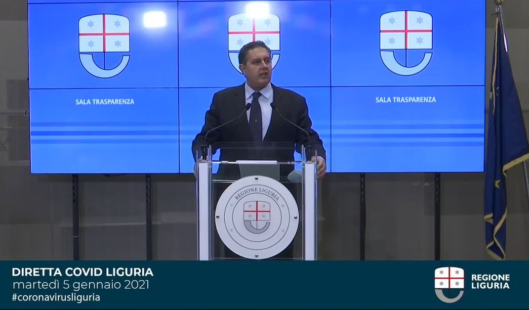 Covid e restrizioni, c'è attesa per il nuovo report. Toti: "La Liguria è a cavallo tra la zona gialla e l'arancione"
