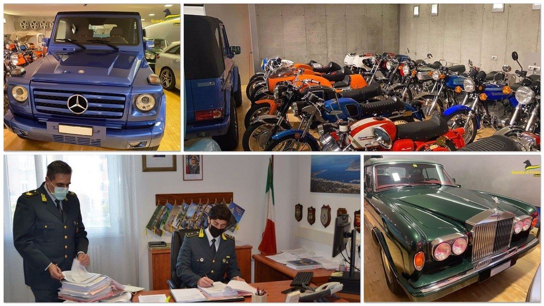 Contrabbando aggravato, la Finanza sequestra auto e moto di lusso per un valore di 750 mila euro (FOTO)