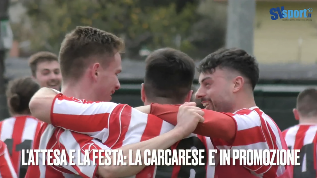L'ATTESA E LA FESTA: LA CARCARESE E' IN PROMOZIONE (VIDEO)