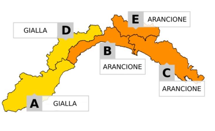 ALLERTA METEO ARANCIONE POSTICIPATA ALLE 17, RINVIATI D'UFFICIO DIVERSI INCONTRI