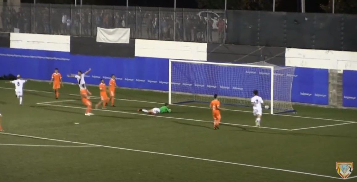 Calcio, Albenga - Ospedaletti: ecco le reti di Mattia Grandoni e Carballo (VIDEO)