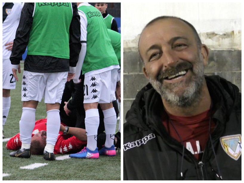 Calcio, Albenga. Un Lupo ferito, ma comunque vincente: &quot;L'impatto col guardalinee è stata colpa mia. Felice per la squadra e per  tutto lo staff&quot; (VIDEO)