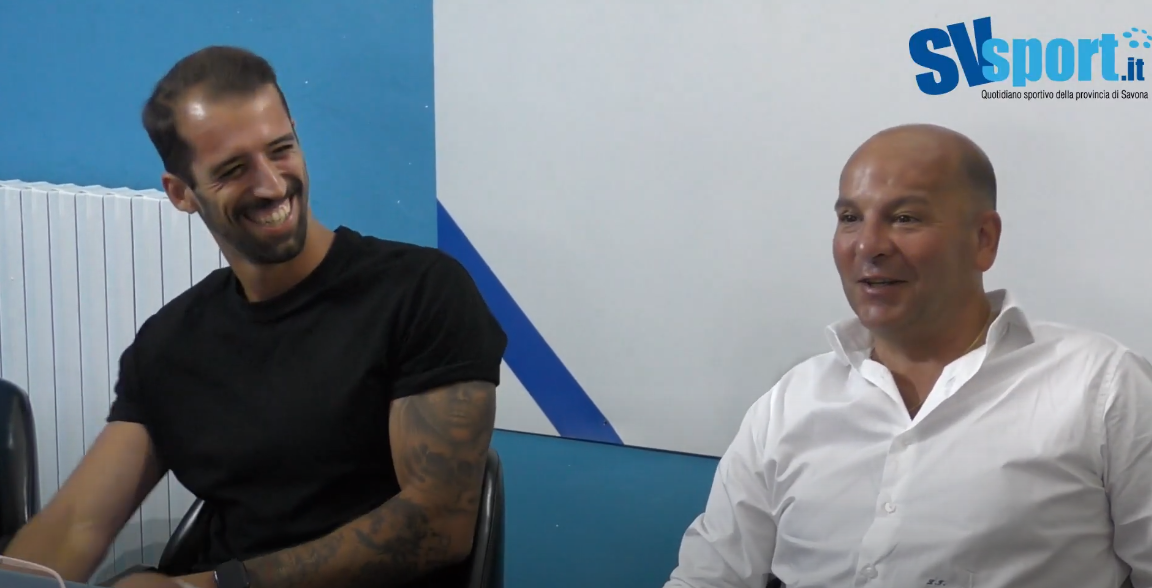 Calcio, Vado. Umore alto al Chittolina. Il neo arrivo Anselmo: &quot;Faremo bene indipendentemente dalla categoria&quot;. Raggiante il presidente Tarabotto: &quot;Mi sto gasando&quot; (VIDEO)