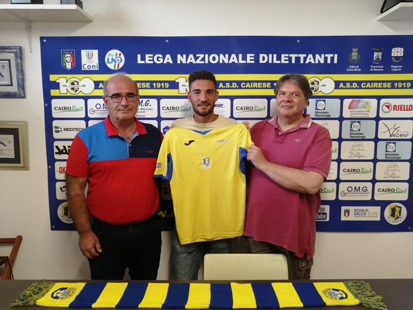 Calciomercato, Cairese. Adesso è ufficiale, Francesco Saviozzi rimane in gialloblu