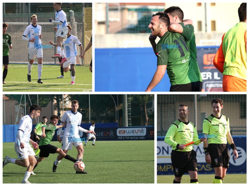 Calcio, Eccellenza: Sestrese corsara a Pietra Ligure, la fotogallery dell'esordio playout
