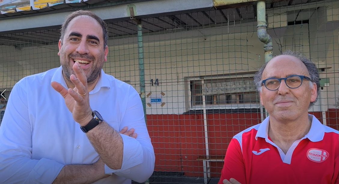 Calcio, Pari e intervista doppia per i tecnici Maisano e Pisano: "Mario è un amico, si è sempre guadagnato tutto sul campo" (VIDEO)