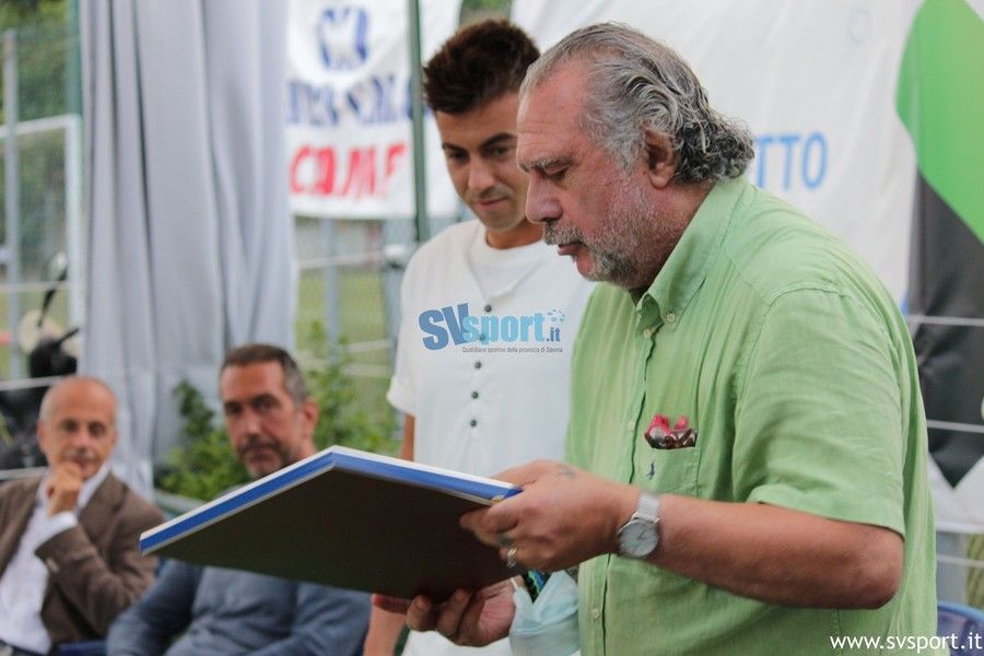 Calcio. Legino. Dopo quattro mesi è tornato al campo il presidente Carella: &quot;Una giornata ricca di emozione ed adrenalina&quot;