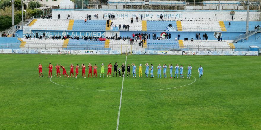Calcio, Serie D. Occasione persa per la Sanremese, il Bra strappa il pari al Comunale