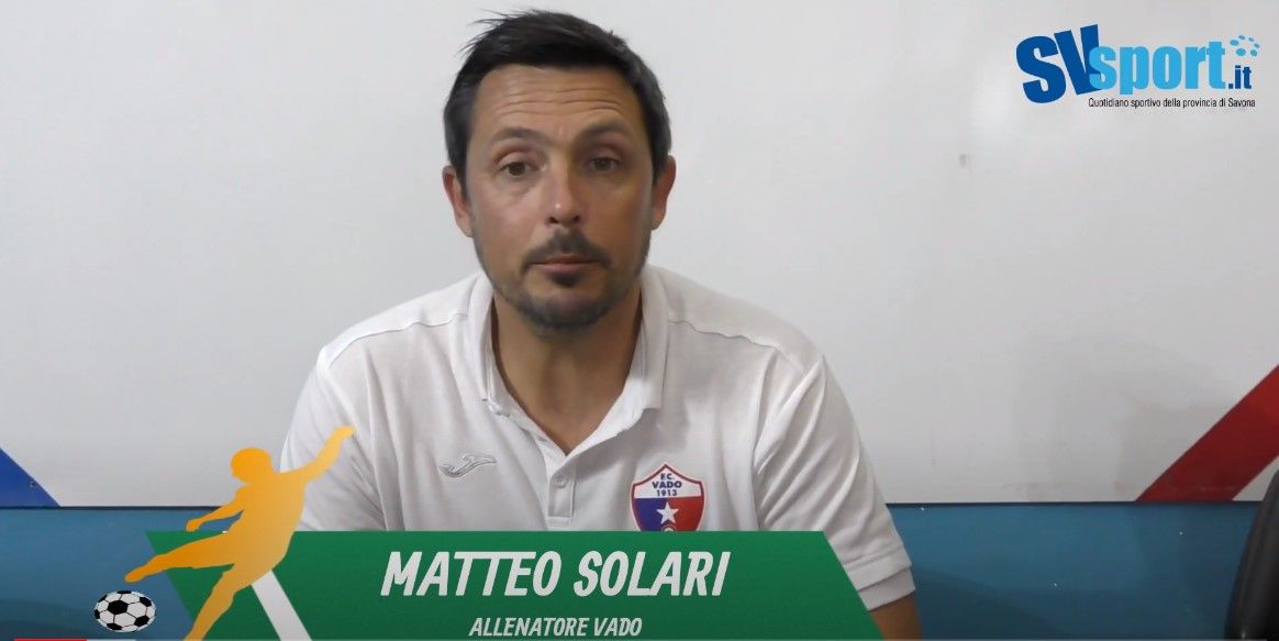 Calcio, Vado. Solari dopo il 4-4 con il Pont Donnaz: "In difesa abbiamo rinculato troppo, bravi a recuperare ogni volta che siamo stati in svantaggio" (VIDEO) Calcio, Vado. Solari dopo il 4-4 con il Pont Donnaz: "In difesa abbiamo rinculato troppo, bravi a recuperare ogni volta che siamo stati in svantaggio" (VIDEO)