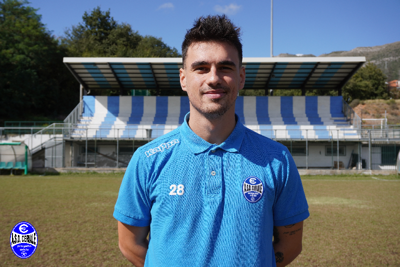 Calciomercato. Il Ceriale presenta Cesare Marconi, l'attaccante venuto dagli States