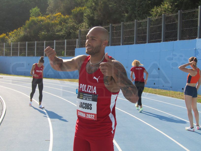 Atletica. Marcell Jacobs ancora a segno a Savona! Il campione olimpico vince i 100 metri con un discreto 10&quot;04