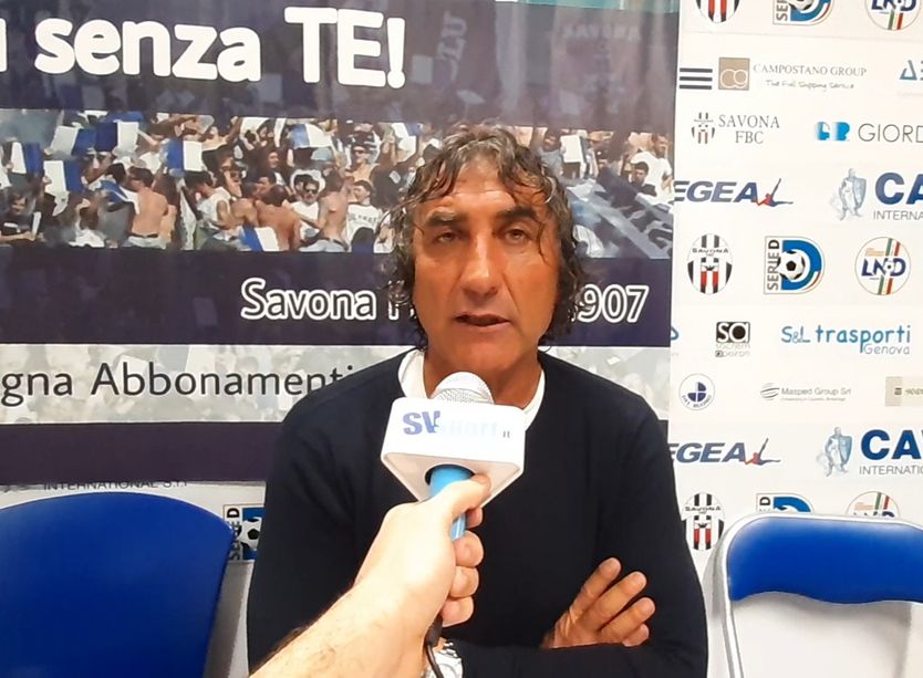 Calcio. Serie D, Savona promosso per grinta e determinazione nonostante il ko contro la Lucchese. De Paola: &quot;Dovevamo sfruttare meglio la superiorità numerica, peccato non aver sbloccato la gara nei primi minuti&quot; (VIDEO)