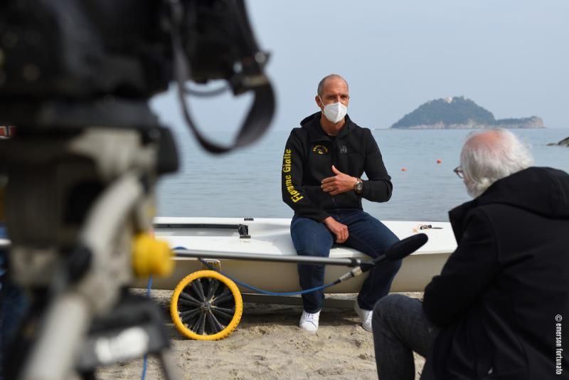 Vela. Le telecamere di Dribbling ad Alassio, oggi alle 18:10 il servizio dedicato a Pietro Sibello