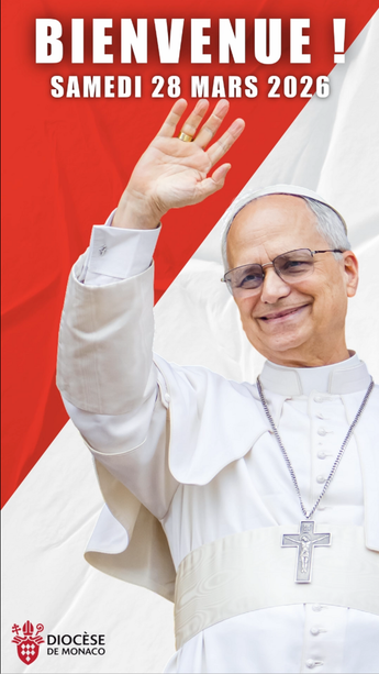 Papa Leone XIV in visita apostolica nel Principato di Monaco