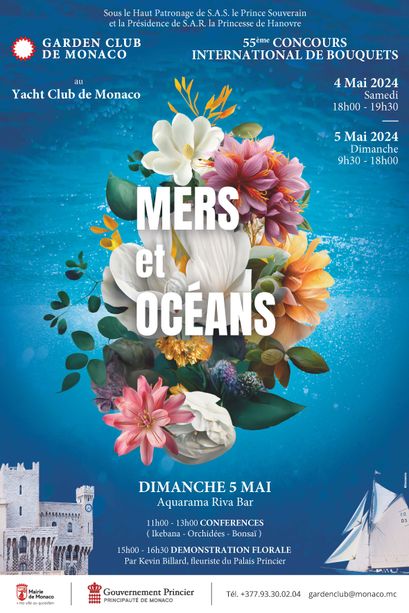 Monaco, aperte le iscirizioni per il 55° Concorso Internazionale di Bouquets